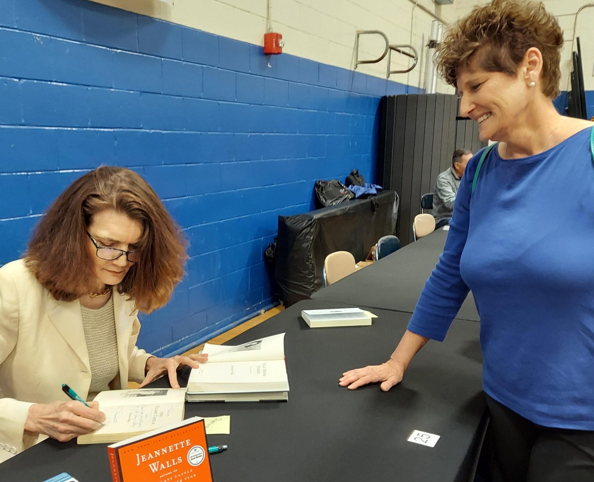 Jeannette Signing My Books #2