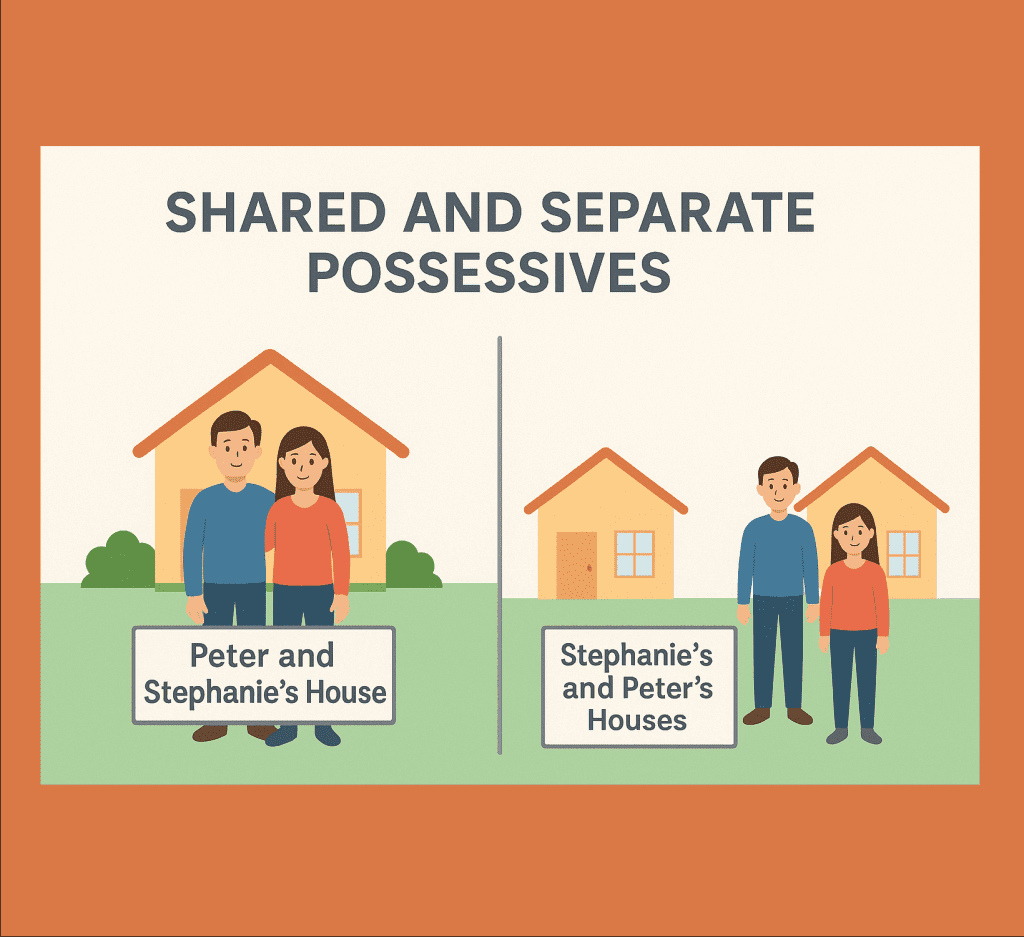 Correctly punctuating shared/joint and separate possessives